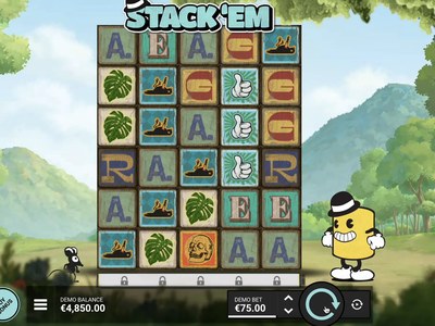 Stack'em — Слот Stack'em с колонками одинаковых символов, классической сеткой и фриспинами